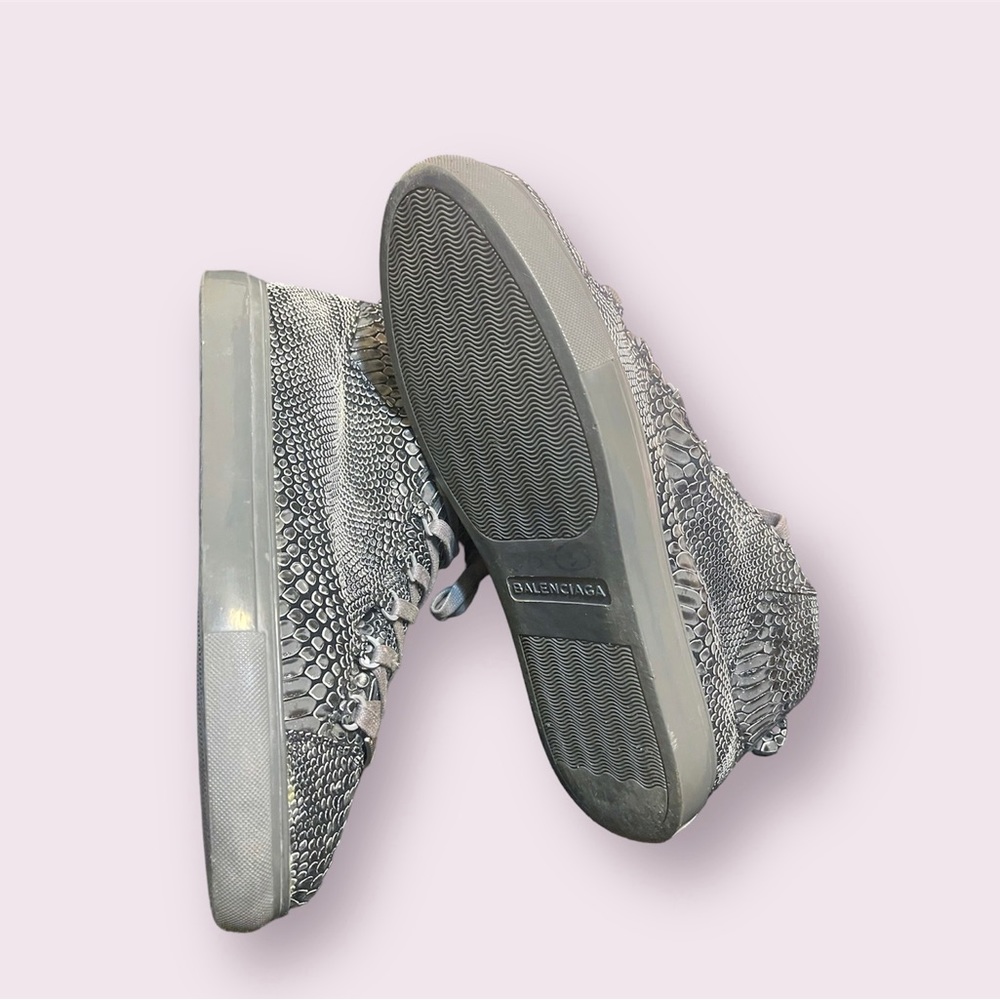 2018 Balenciaga High-Top Arena Python Sneakers - Picture 5 of 5